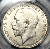 1921 PCGS MS 64 1/2 Crown George V Great Britain Gem Silver Coin POP 6/1 (26021502C)