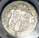 1923 PCGS MS 63 1/2 Crown George V Great Britain Scarce Silver Coin (26071201C)