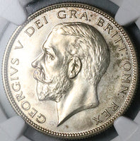 1927 NGC PF 65 George V 1/2 Crown Great Britain Proof Silver Coin (24120602C)