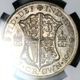 1927 NGC PF 65 George V 1/2 Crown Great Britain Proof Silver Coin (24120602C)
