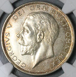 1927 NGC PF 65 George V 1/2 Crown Great Britain Proof Silver Coin (23052201C)