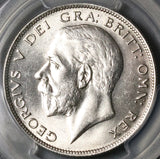 1929 PCGS MS 64 George V 1/2 Crown Great Britain GEM Silver Coin (25091003C)