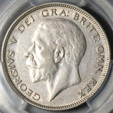 1930 PCGS AU 50 George V Rare 1/2 Crown Great Britain Silver Coin (25021002D)