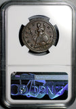 1721 NGC VF 25 Half 1/2 Penny George I Great Britain Colonial Copper Coin (26072201C)
