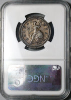 1723 NGC VF 20 George I 1/2 Penny Great Britain Colonial Copper Coin (25021204C)