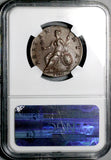 1740 NGC AU 58 George II 1/2 Penny Half Great Britain Copper Coin (26090101C)