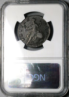 1743 NGC VF 20 George II 1/2 Penny Great Britain Colonial Copper Coin (25021205C)