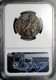 1772 NGC AU 53 George III 1/2 Penny Great Britain Colonial Copper Coin (26072102C)