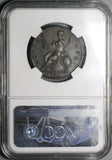 1772 NGC AU 53 George III 1/2 Penny Great Britain Colonial Coin (24041801C)