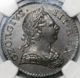 1773 NGC AU 58 George III 1/2 Penny Great Britain Colonial Coin (24041802C)