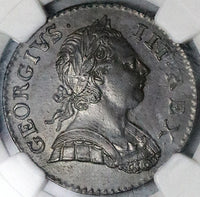 1773 NGC AU 58 George III 1/2 Penny Great Britain Colonial Coin (24041802C)