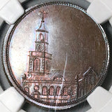 1790s NGC MS 64 St Mary's Conder 1/2 Penny Skidmore's DH 539c POP 4/0 (23060203C)