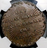 1794 NGC MS 63 Middlesex 1/2 Penny Map France Revolution Great Britain Conder Token Coin DH 1016F (26101802C)