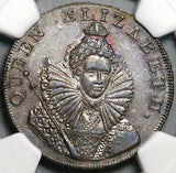 1794 NGC MS 63 Elizabeth I Chichester Cross Conder Sussex Great Britain Token Coin D&H 15 (23071901C)