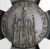 1794 NGC MS 63 Elizabeth I Chichester Cross Conder Sussex Great Britain Token Coin D&H 15 (23071901C)