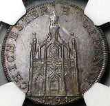 1794 NGC MS 63 Elizabeth I Chichester Cross Conder Sussex Great Britain Token Coin D&H 15 (23071901C)