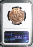 1794 NGC MS 63 Hops Lamberhurst Kent Conder 1/2 Penny DH 34 POP 1/1 (23060204C)