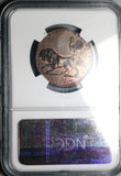 1795 NGC MS 63 Spence Tree Liberty Lion Rooster 1/2 Penny Middlesex  Satirical Conder Token DH 889 POP 1/0 (25042403C)
