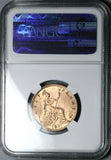1891 NGC MS 64 1/2 Penny Victoria Great Britain GEM Mint State Coin (2511801C)