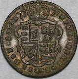 1777 Great Britain George III XF 1/2 Guinea Contemporary CTF Coin (26010501R)