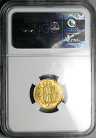 1887 NGC MS 64 Victoria 1/2 Sovereign Great Britain Jubilee Head Gold Coin (25031701D)