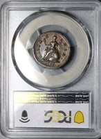 1721/0 PCGS XF 45 George I Farthing Great Britain Rare Overdate Coin POP 1/0 (25100902C)