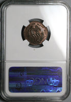 1790s NGC MS 65 Spence Adam Eve Eden Pig's Meat Farthing Middlesex Conder Token DH 1083 POP 4/0 (24072702C)
