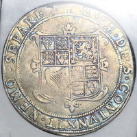 1604 NGC VG 10 James I Crown England Thistle Rare Variant S-2652 Hammered Coin (25070702C)