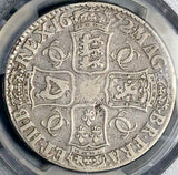 1672 PCGS F 12 Charles II Crown Great Britain Scarce Silver Coin (26050101C)