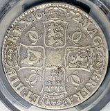 1672 PCGS F 12 Charles II Crown Great Britain Scarce Silver Coin (26050101C)