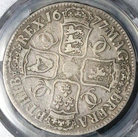 1677 PCGS VF 20 Charles II Crown Great Britain Scarce Silver Coin (25070602C)