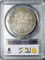 1677 PCGS VF 20 Charles II Crown Great Britain Scarce Silver Coin (25070602C)