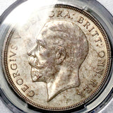 1933 PCGS MS 63 George V Crown Great Britain Rare 7k Wreath Silver Coin (26040803D)