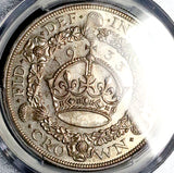 1933 PCGS MS 63 George V Crown Great Britain Rare 7k Wreath Silver Coin (26040803D)