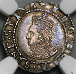 1578 NGC AU 58 Elizabeth I Penny Britain England Silver Coin POP 1/0 (23061001C)