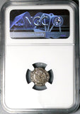 1578 NGC AU 58 Elizabeth I Penny Britain England Silver Coin POP 1/0 (23061001C)