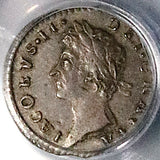 1687/8 PCGS AU 55 James II Penny Date Error Great Britain Rare Silver Coin (25011201C)