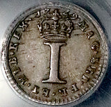 1729 PCGS MS 62 George II Penny Great Britain Sterling Silver Coin POP 1/1 (26041704C)