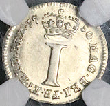 1750 NGC MS 66 George II Silver Penny Great Britain Coin POP 1/0 (25062601D)