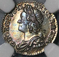 1758 NGC MS 64 George II Silver Penny Great Britain Mint State Coin (23062901C)