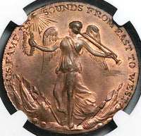 1794 NGC MS 66 Cornwallis Suffolk Bury Conder Penny Token Coin D&H 4 POP 2/0 (16012401D)