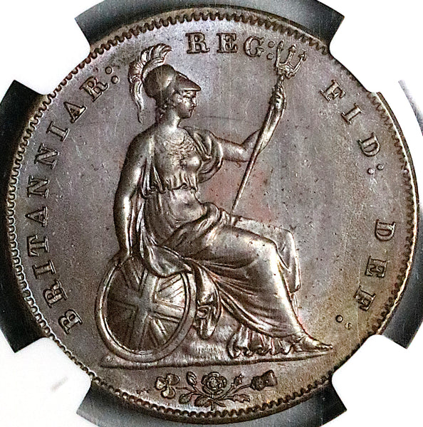 激安本物 Victoria 62 MS NGC 1859 Penny Copper Large Britain Great コレクション