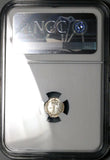 1892 NGC MS 67 Victoria Maundy Penny Great Britain Pence Sterling Silver Coin (24051903C)
