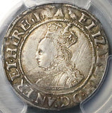 1560 PCGS XF Elizabeth I Shilling Great Britain Silver Martlet Tudor Coin (25061001C)