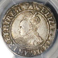 1560 PCGS XF Elizabeth I Shilling Great Britain Silver Martlet Tudor Coin (25061001C)