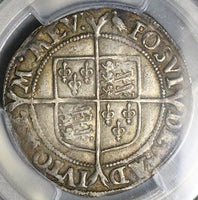 1560 PCGS XF Elizabeth I Shilling Great Britain Silver Martlet Tudor Coin (25061001C)