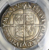 1560 PCGS XF Elizabeth I Shilling Great Britain Silver Martlet Tudor Coin (25061001C)