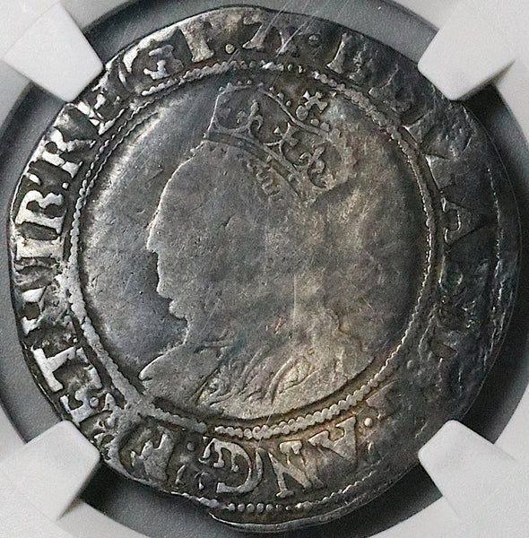 1582 NGC VF Elizabeth I Shilling Great Britain England Hammered Tudor Silver Coin (25061202C)