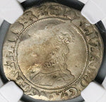 1592 NGC VF Elizabeth I Shilling Great Britain England Hammered Tudor Silver Coin (25061203C)
