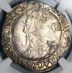1640 NGC MS 62 Charles I Shilling Great Britain England Hammered Silver Coin POP 1/0 (24121501D)